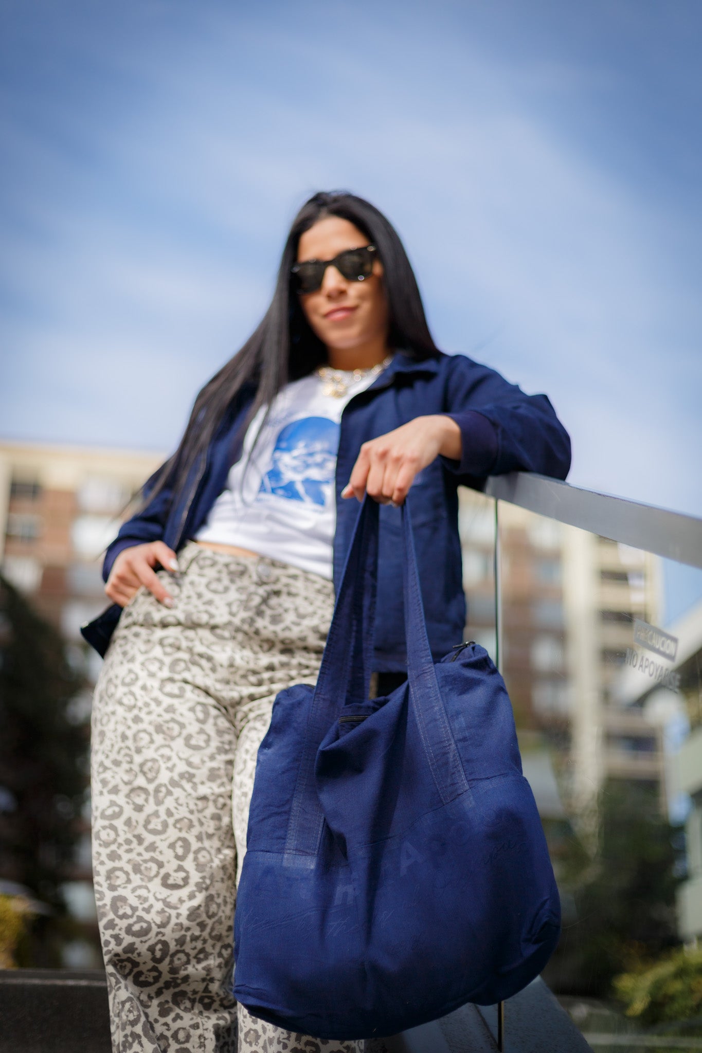Blue Totebag