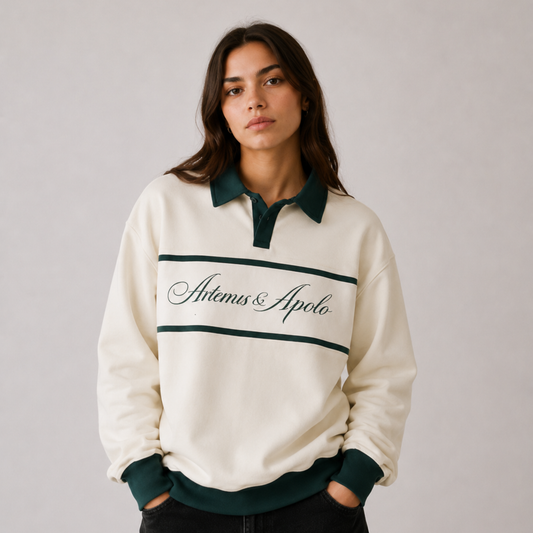 PRE ORDER | Poleron blanco polo