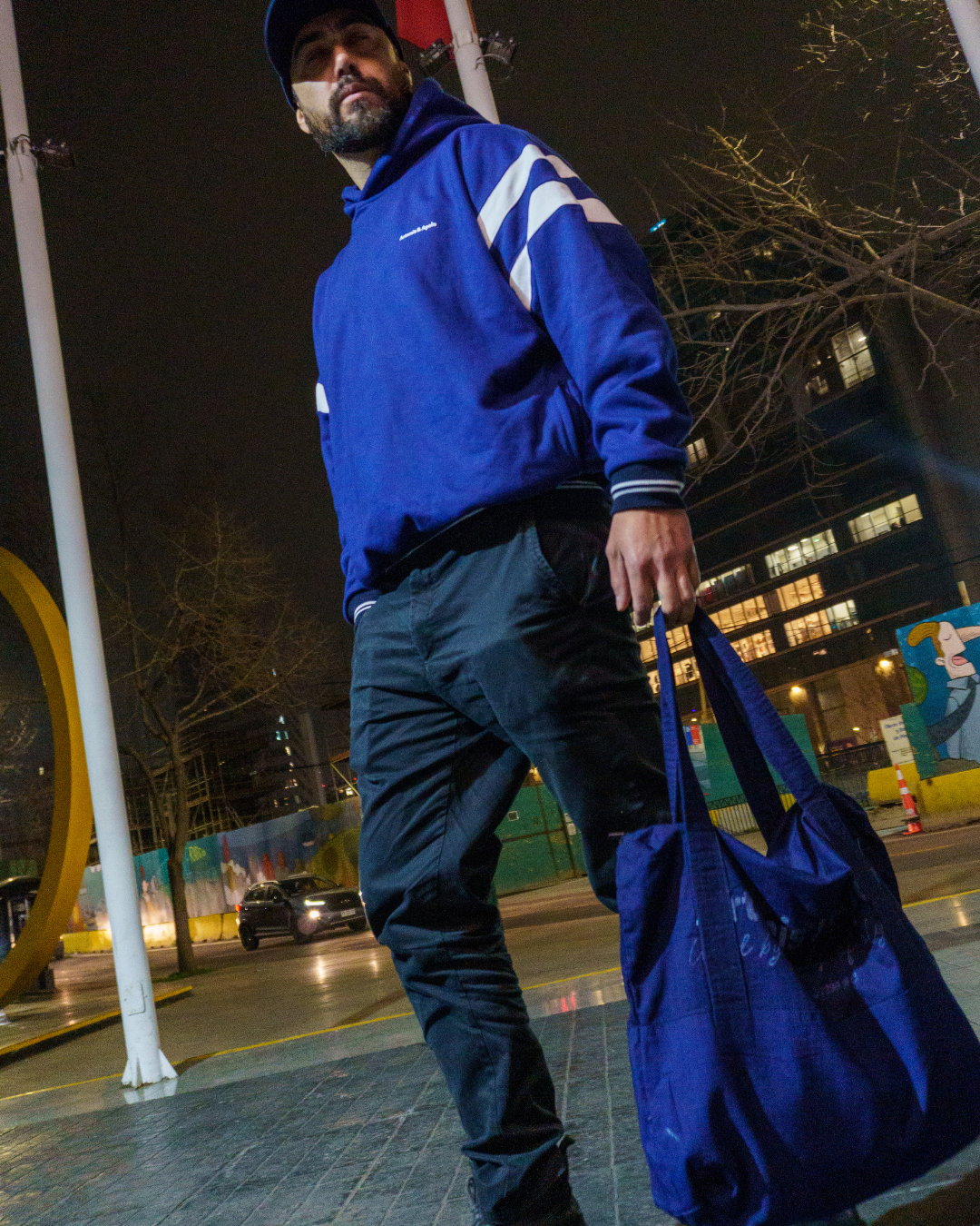 Blue Totebag