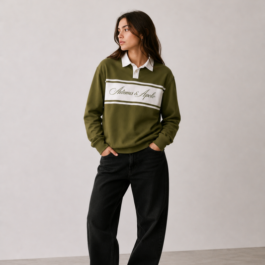 PRE ORDER | Poleron verde polo
