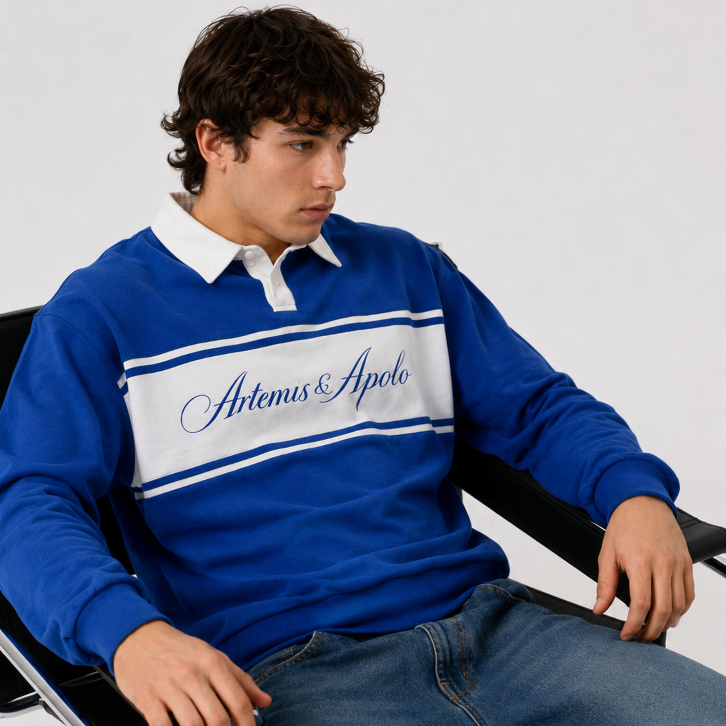 PRE ORDER | Poleron azul polo