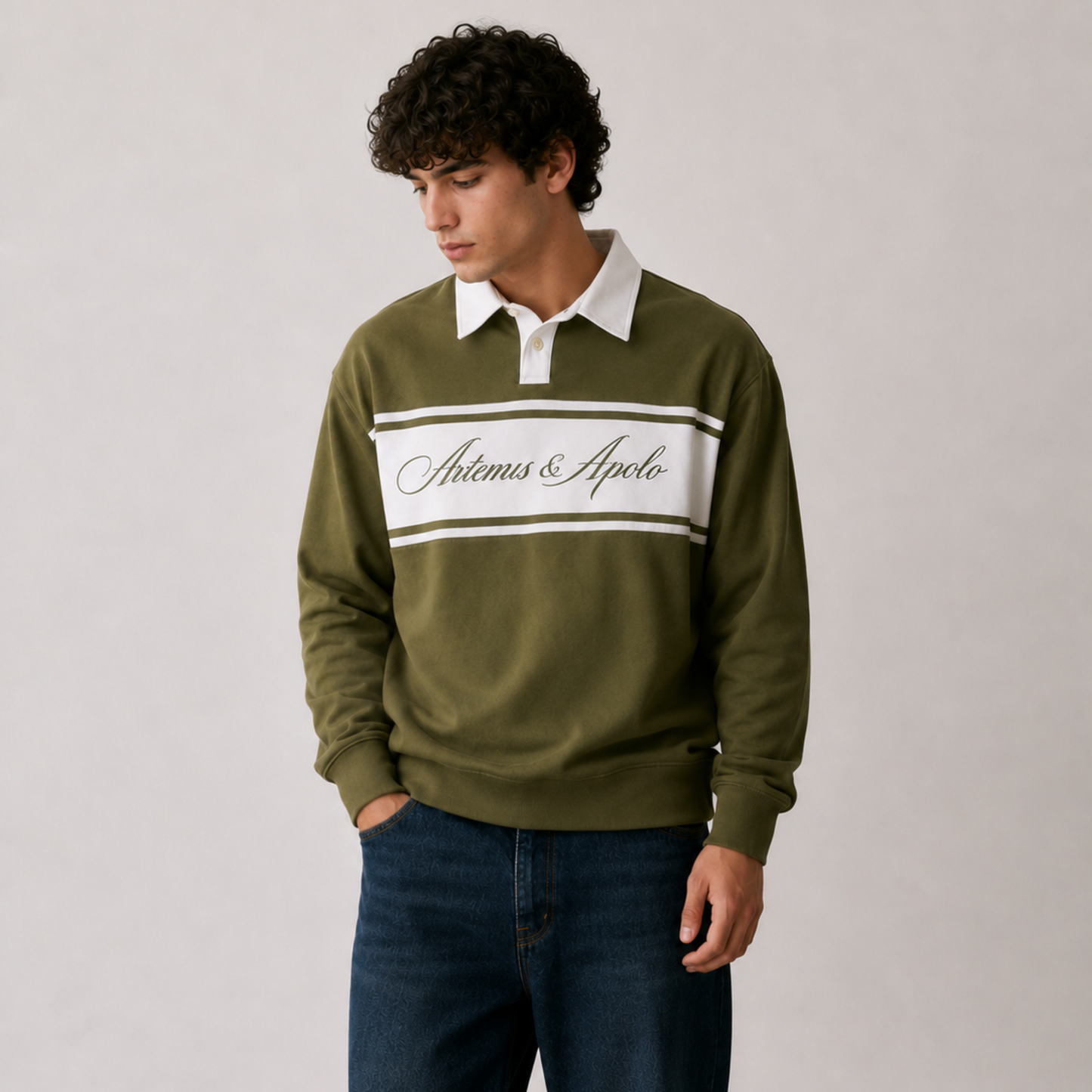 PRE ORDER | Poleron verde polo