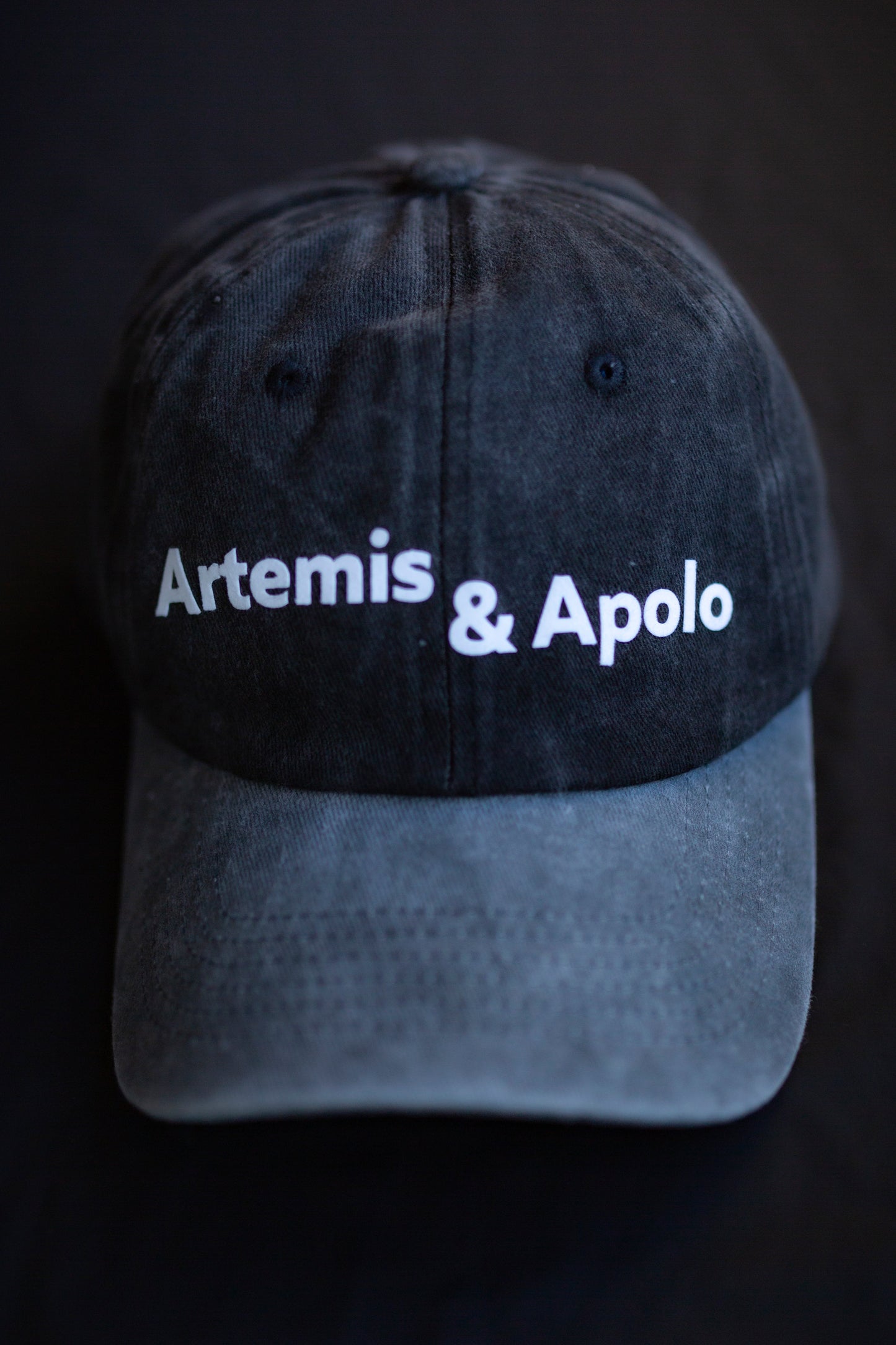 Black 6 Panel Cap