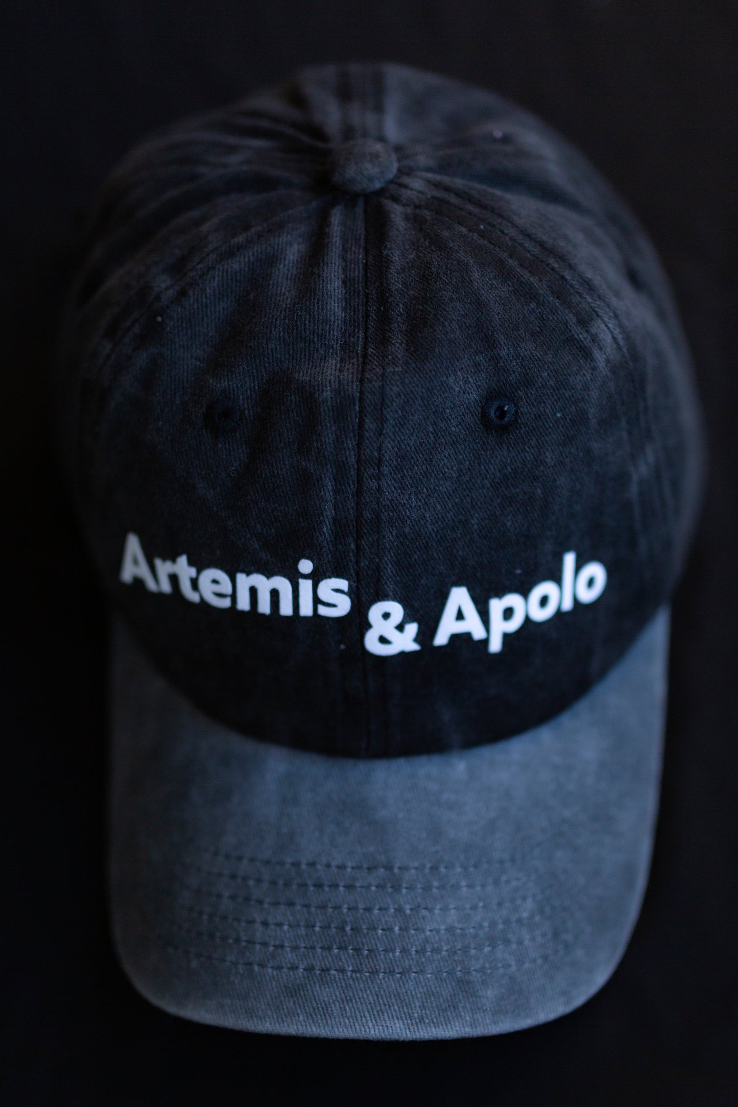 Black 6 Panel Cap