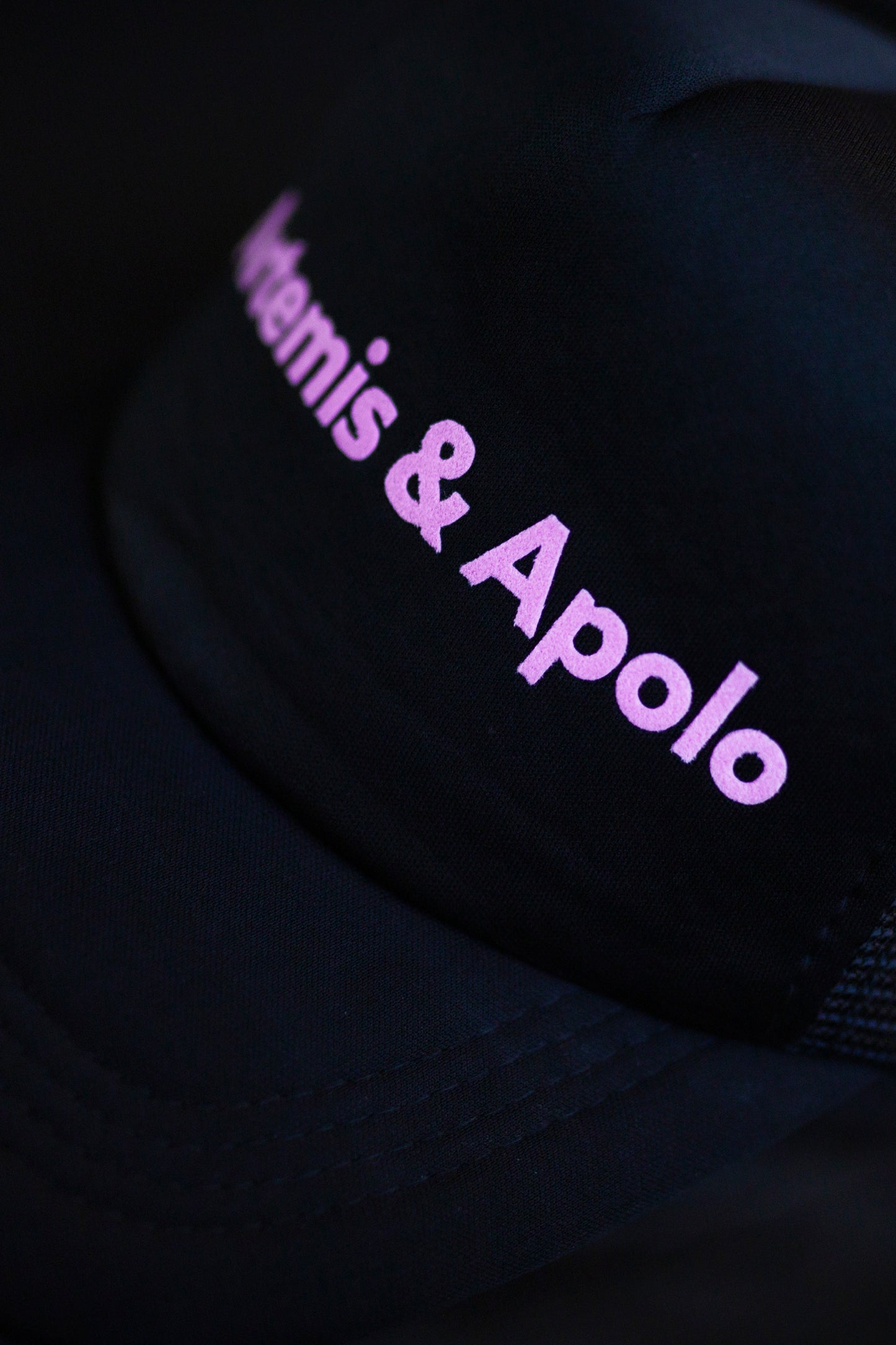 Black & Pink Trucker Hat