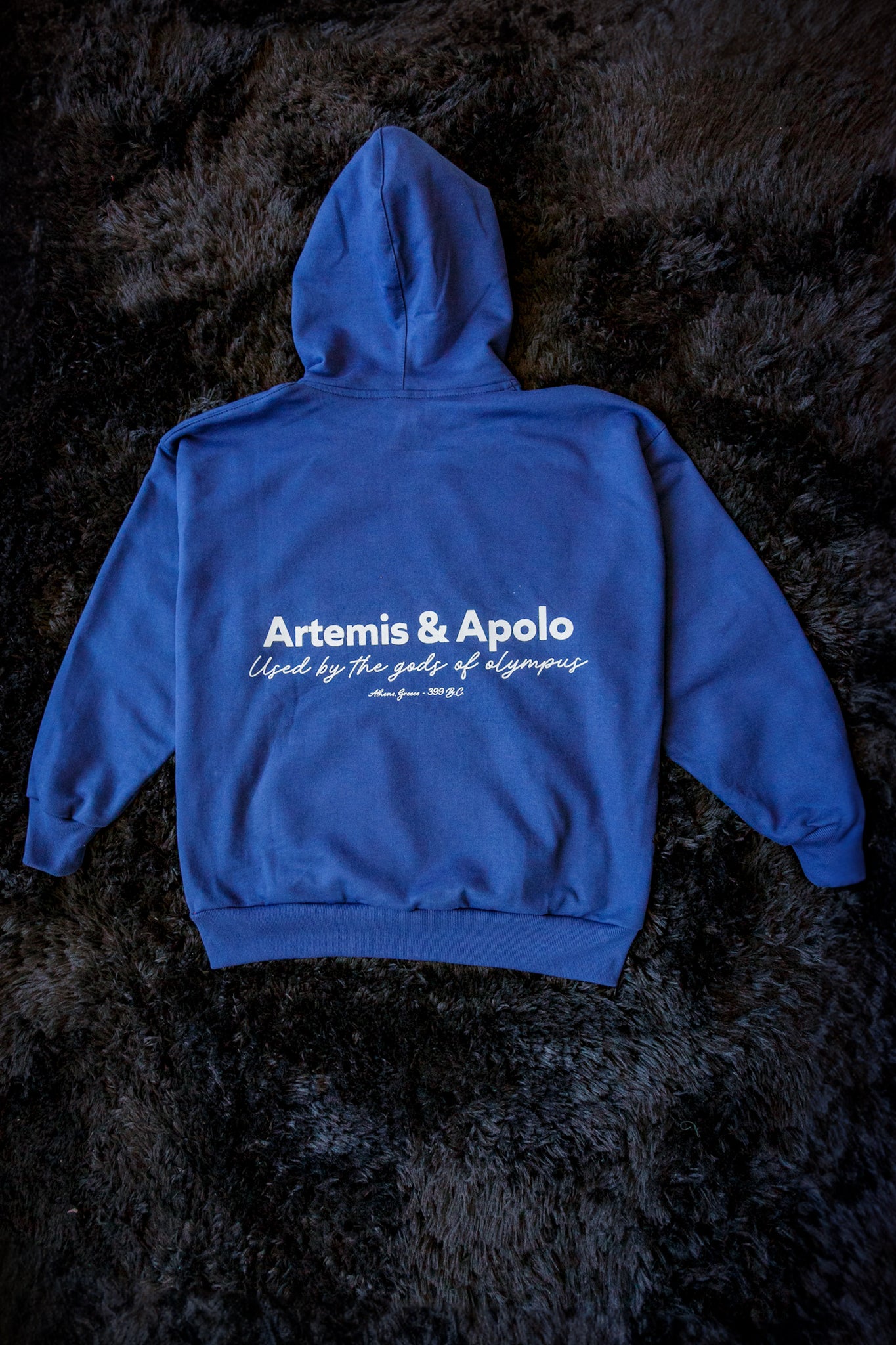 Poleron Canguro Azul Francia [Unisex]