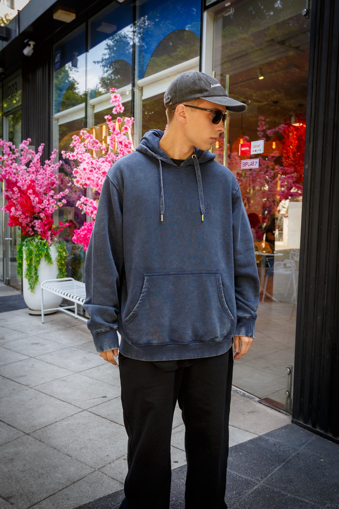 Poleron Canguro Acid Washed [Unisex]