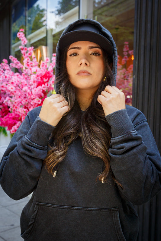 Poleron Canguro Acid Black