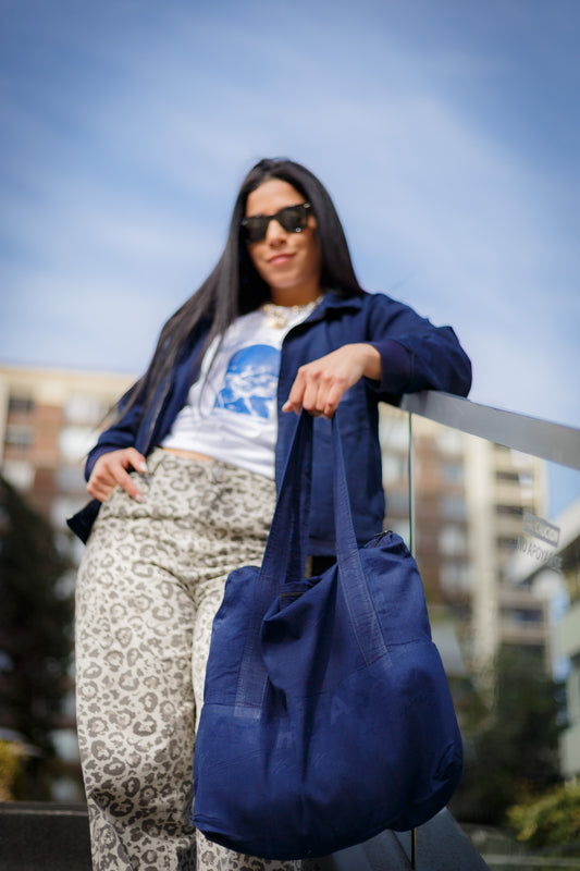 Blue Totebag