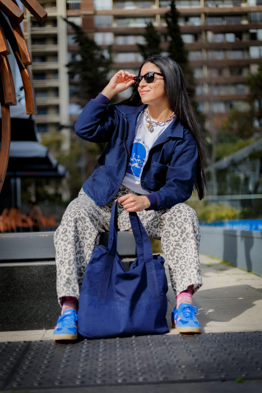 Blue Totebag