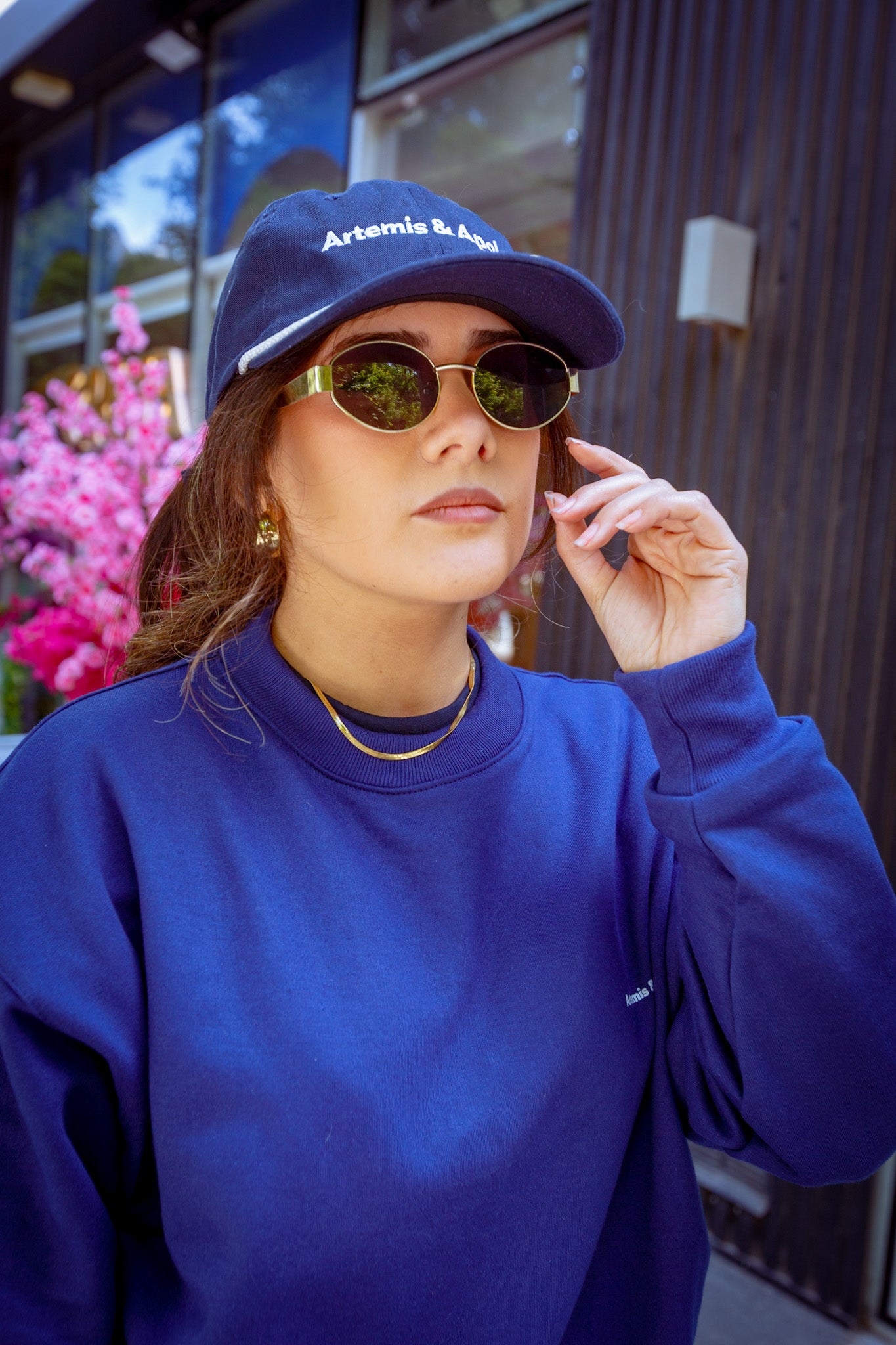 Poleron Crewneck Azul Francia [Unisex]