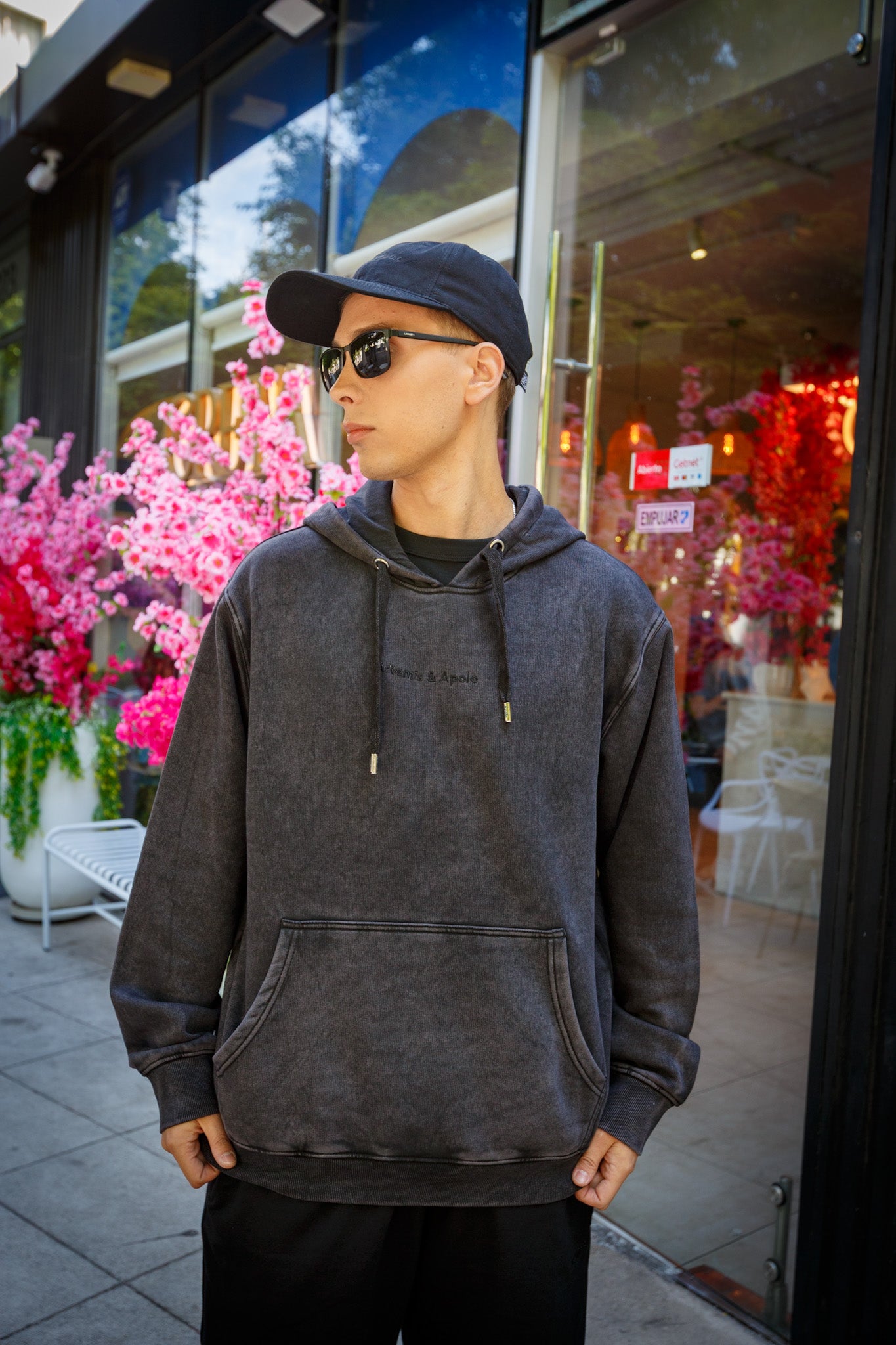 Poleron Canguro Acid Black