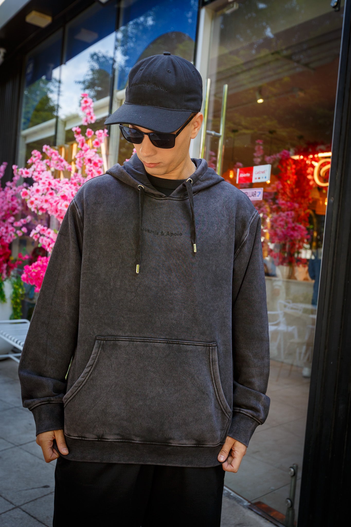 Poleron Canguro Acid Black