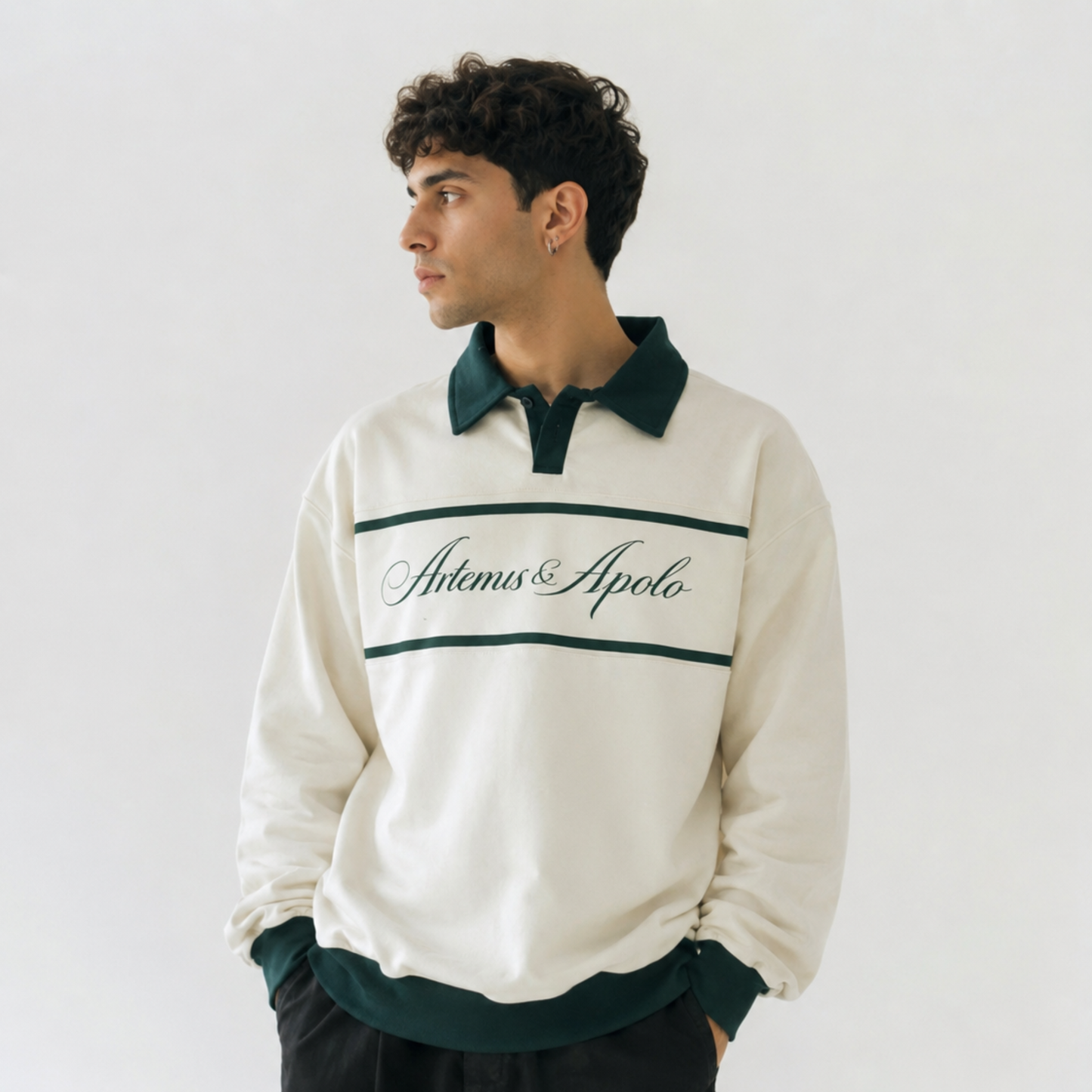 PRE ORDER | Poleron blanco polo