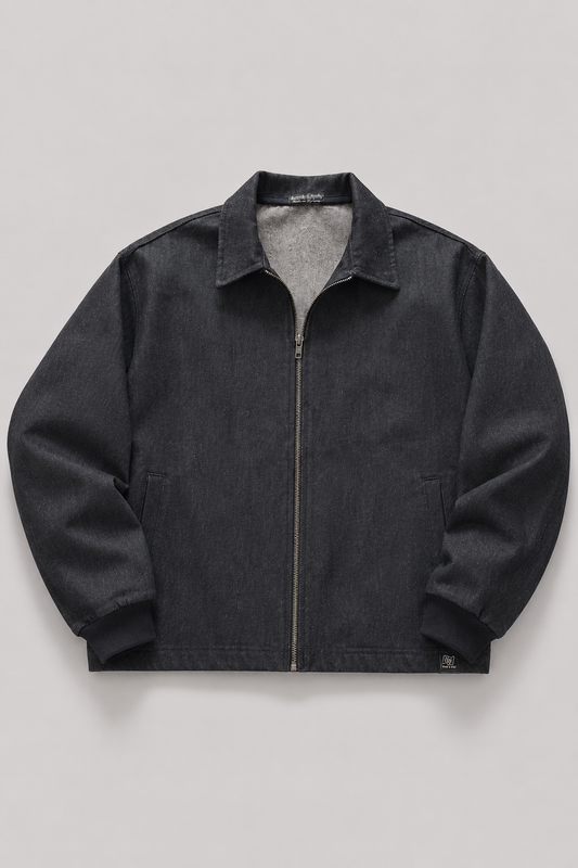 Chaqueta Washed azul oversize Artemis & Apolo - chaqueta urbana streetwear Chile