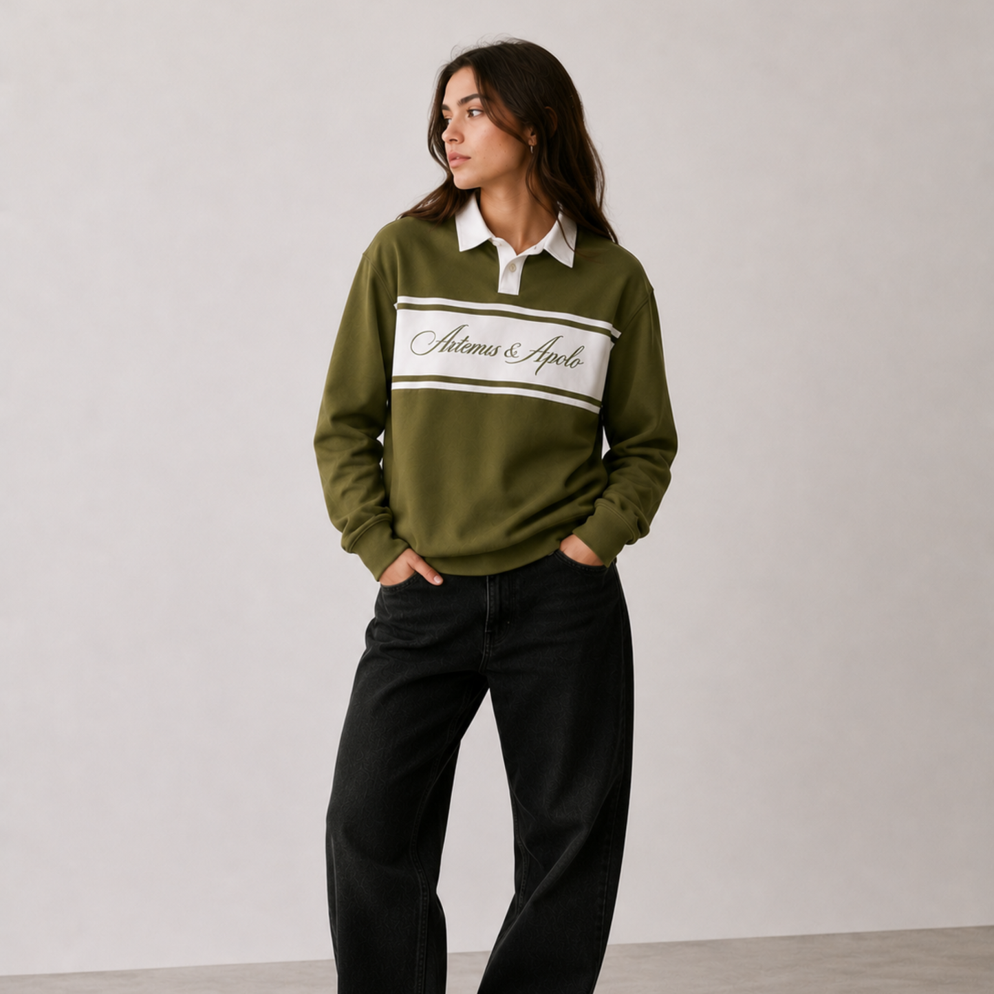 PRE ORDER | Poleron verde polo