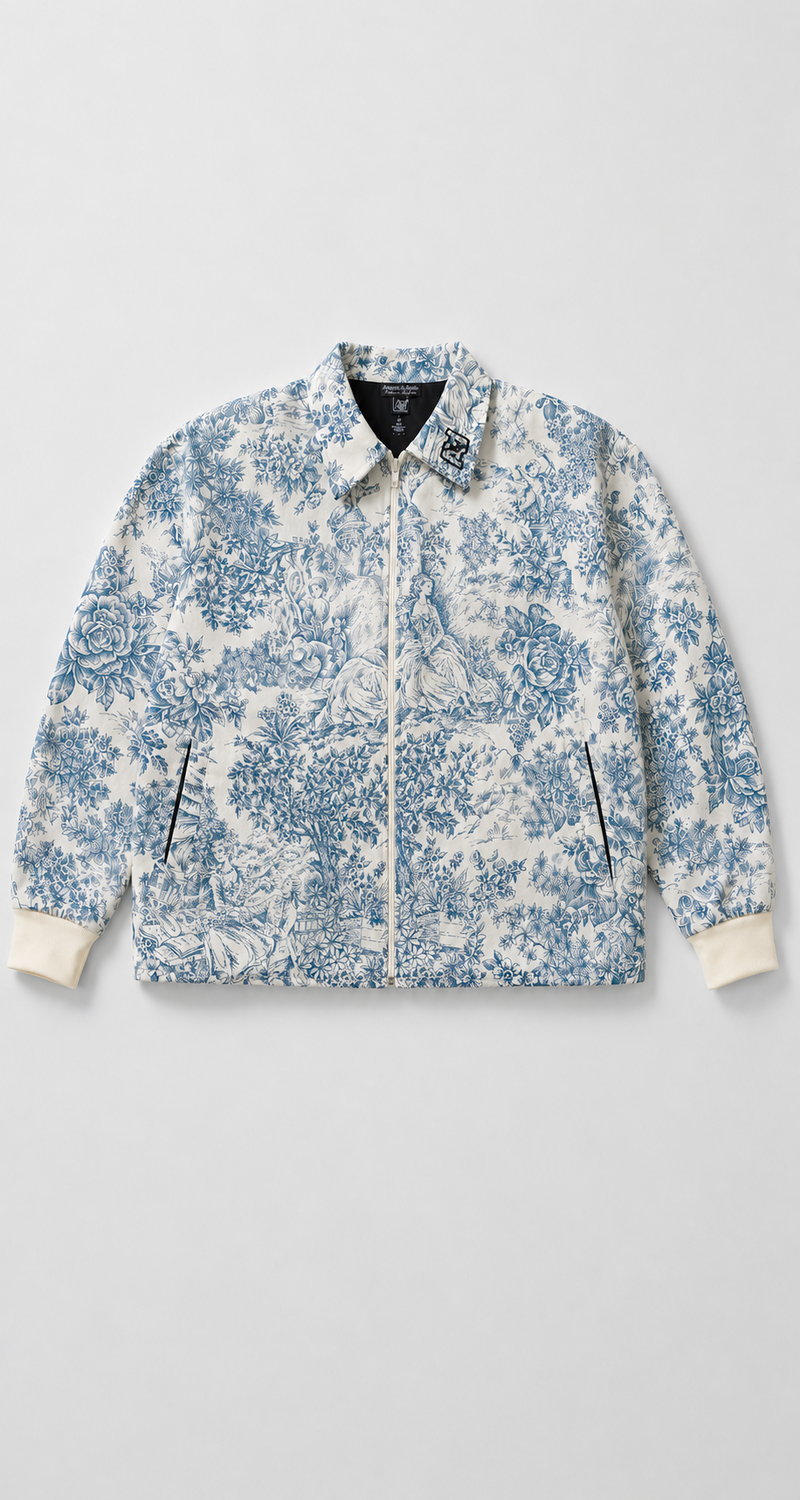 Chaqueta Tual azul oversize Artemis & Apolo - chaqueta urbana streetwear Chile