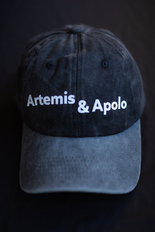 Black 6 Panel Cap