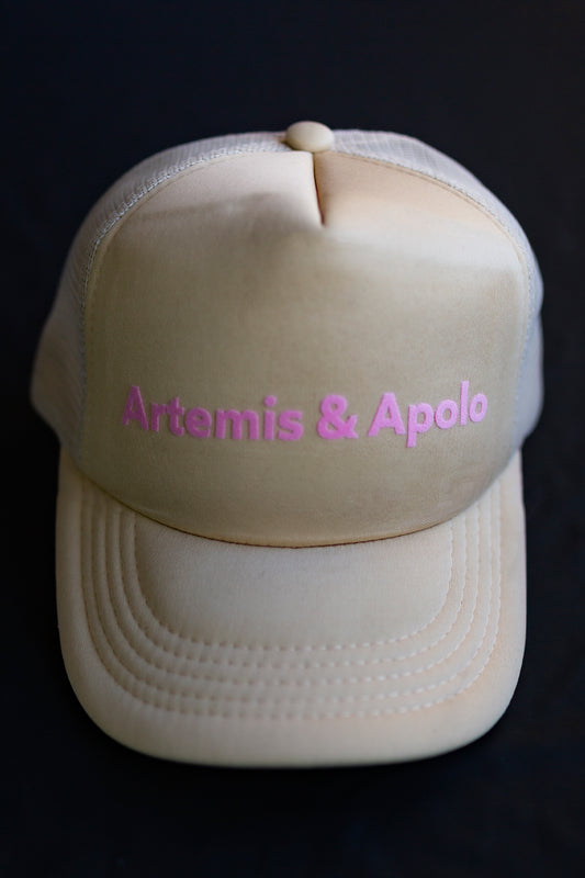 Beige Trucker Hat