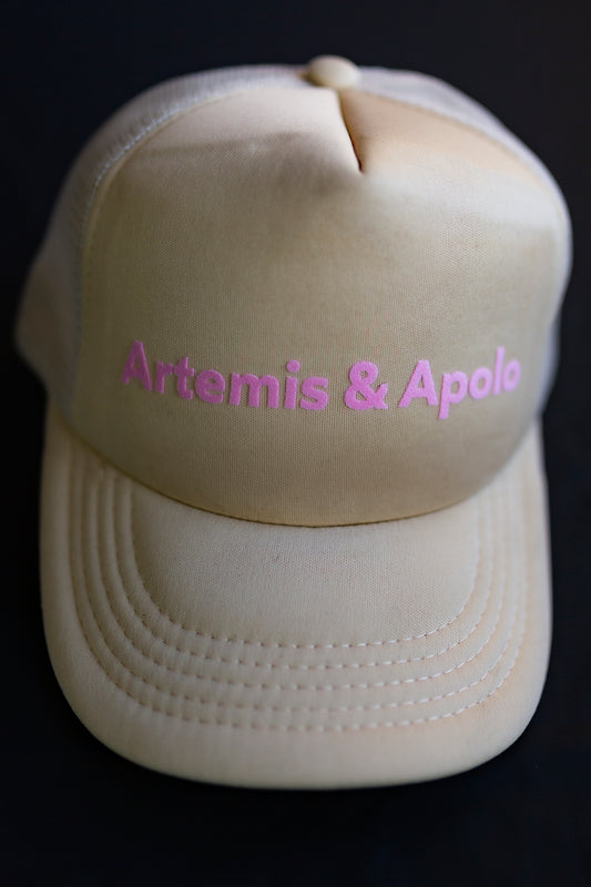 Beige Trucker Hat