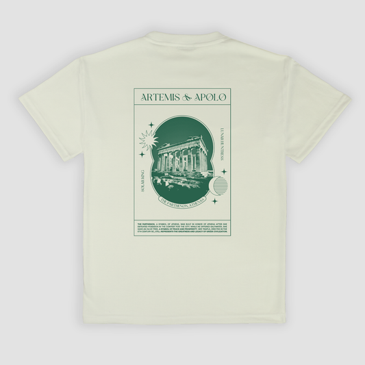 Cream T-Shirt | Partenón